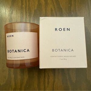 4/$20 EMPTY Roen Botanica Pink Candle Vessel Jar